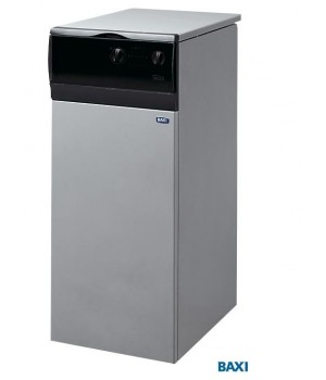 Напольный одноконтурный газовый котел с чугунным теплообменником BAXI SLIM 1.150 i