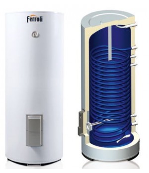 Бойлер косвенного нагрева Ferroli ECOUNIT F 200 - 1C