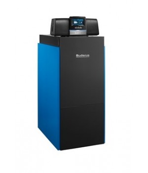 Котел  Buderus Logano plus KB372-100 R RU напольный  конденсационный одноконтурный  (черно-синий)