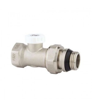 Клапан радиаторный PROFACTOR Ø 1/2" настроечный прямой с конусным затвором и кольцевым уплотнением