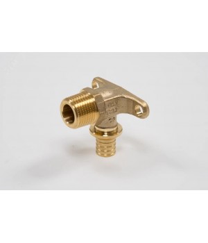 Угольник настенный с наружной резьбой Ø 16-R 1/2 MX