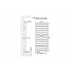 Радиатор биметаллический Royal Thermo PianoForte Tower 200/Noir Sable Bianco Traffico - 18 секций