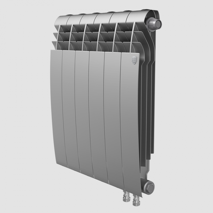  Радиатор биметаллический Royal Thermo Biliner VDR Silver Satin - 12 секций