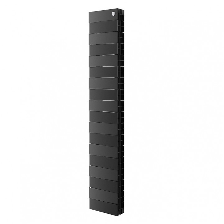 Радиатор биметаллический Royal Thermo PianoForte Tower 200/Noir Sable Bianco Traffico - 18 секций