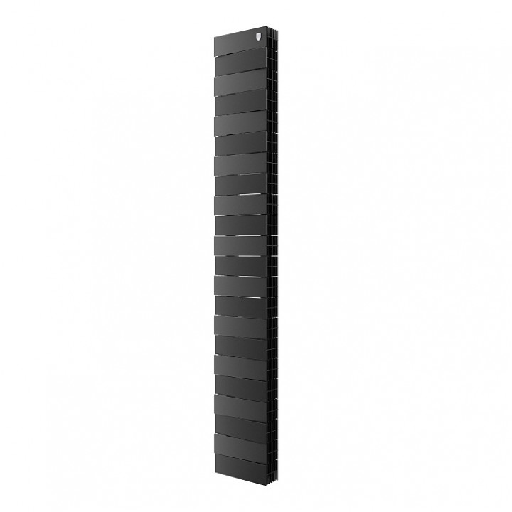 Радиатор биметаллический Royal Thermo PianoForte Tower 200/Noir Sable Bianco Traffico - 22 секций
