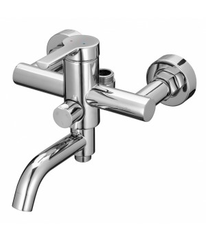 СМЕСИТЕЛЬ С ПОВОРОТНЫМ ИЗЛИВОМ И ВЕРХНЕМ ПОДКЛЮЧЕНИЕМ ДЛЯ ВАННЫ SWEDBE DIANA 1035