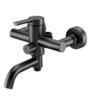 СМЕСИТЕЛЬ С ПОВОРОТНЫМ ИЗЛИВОМ И ВЕРХНЕМ ПОДКЛЮЧЕНИЕМ ДЛЯ ВАННЫ SWEDBE DIANA 1035B