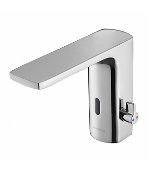 СЕНСОРНЫЙ СМЕСИТЕЛЬ ДЛЯ РАКОВИНЫ С РУЧНОЙ РЕГУЛИРОВКОЙ ТЕМПЕРАТУРЫ ВОДЫ SWEDBE EUROPE 6000