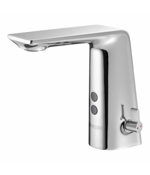 СЕНСОРНЫЙ СМЕСИТЕЛЬ ДЛЯ РАКОВИНЫ С РУЧНОЙ РЕГУЛИРОВКОЙ ТЕМПЕРАТУРЫ ВОДЫ (НОВЫЙ ДИЗАЙН) SWEDBE EUROPE 6020