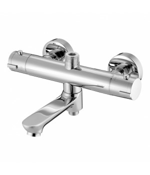 СМЕСИТЕЛЬ ТЕРМОСТАТИЧЕСКИЙ ДЛЯ ВАННЫ С ПОВОРОТНЫМ ИЗЛИВОМ SWEDBE HERMES 9042