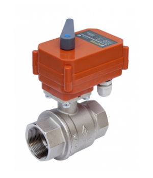 Кран шаровый с электроприводом Нептун BUGATTI PRO 220В, Ø 1 1/2"