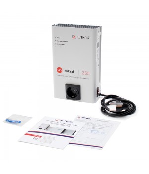 Стабилизатор Штиль ИнСтаб IS350 инверторный 350 ВА / 300 Вт, однофазный