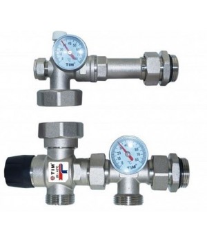 Насосно-смесительный узел для систем отопления с термостат. клапаномTIM / JH-1035